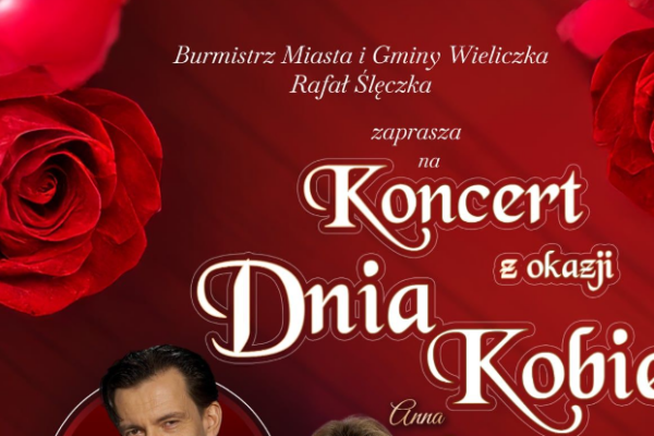 Koncert z okazji Dnia Kobiet w Wieliczce